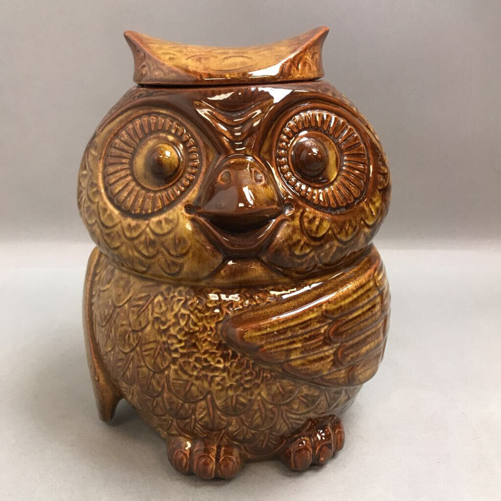 Vintage McCoy Owl Cookie Jar (10