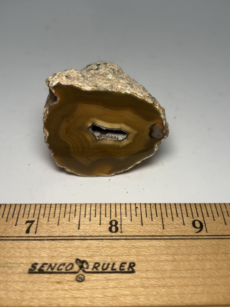 Druzy Quartz Polished Agate