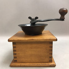 Load image into Gallery viewer, Vintage Wooden Coffee Cast Iron Grinder (6in)
