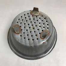 Load image into Gallery viewer, Gray Enamelware Colander (4x8.75)
