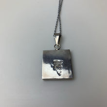 Load image into Gallery viewer, Vintage Sterling Tigers Eye Sodalite Jasper Inlay Pendant Made in Mexico on 17&quot; Chain
