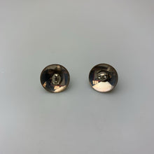 Load image into Gallery viewer, Vintage Native American Sterling Onyx 0.5&quot; Stud Earrings
