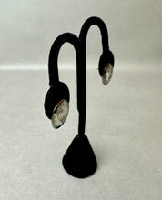 Load image into Gallery viewer, Vintage Native American Sterling Balloon Etching Domed 0.75&quot; Stud Earrings
