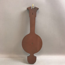 Load image into Gallery viewer, Vintage Wood Barometer Taylor Banjo Weather Station (21.5in)
