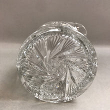 Load image into Gallery viewer, Vintage Cut Glass Pitcher (6in)
