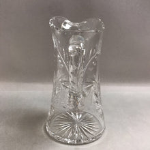 Load image into Gallery viewer, Cut Glass Pitcher American Brilliant Period (9in)
