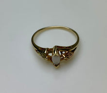 Load image into Gallery viewer, 12K Black Hills Gold Opal Ring sz 7.75 (1.7g)
