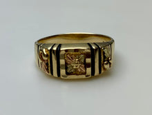 Load image into Gallery viewer, 12K Black Hills Gold Ring sz 11 (6.2g)
