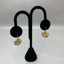 Load image into Gallery viewer, 10K Black Hills Gold Pendant on Gold Filled 19&quot; Chain &amp; Hook Earrings Set (5.6g)
