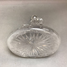 Load image into Gallery viewer, Vintage Glass Pinwheel Decanter with Stopper (7&quot;)
