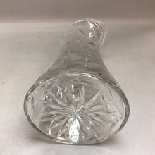 Load image into Gallery viewer, Vintage Crystal Etched Flowers Water Pitcher (10&quot;)
