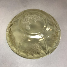 Load image into Gallery viewer, Vintage Amber Depression Glass Sharon Serving Bowl (8.5in)
