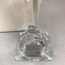 Load image into Gallery viewer, NIB Mikasa Crystal Pair of Candle Holders (5&quot;)
