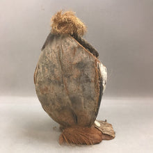 Load image into Gallery viewer, Vintage Carved Coconut Owl Shell Handmade Sculpture (9&quot;)
