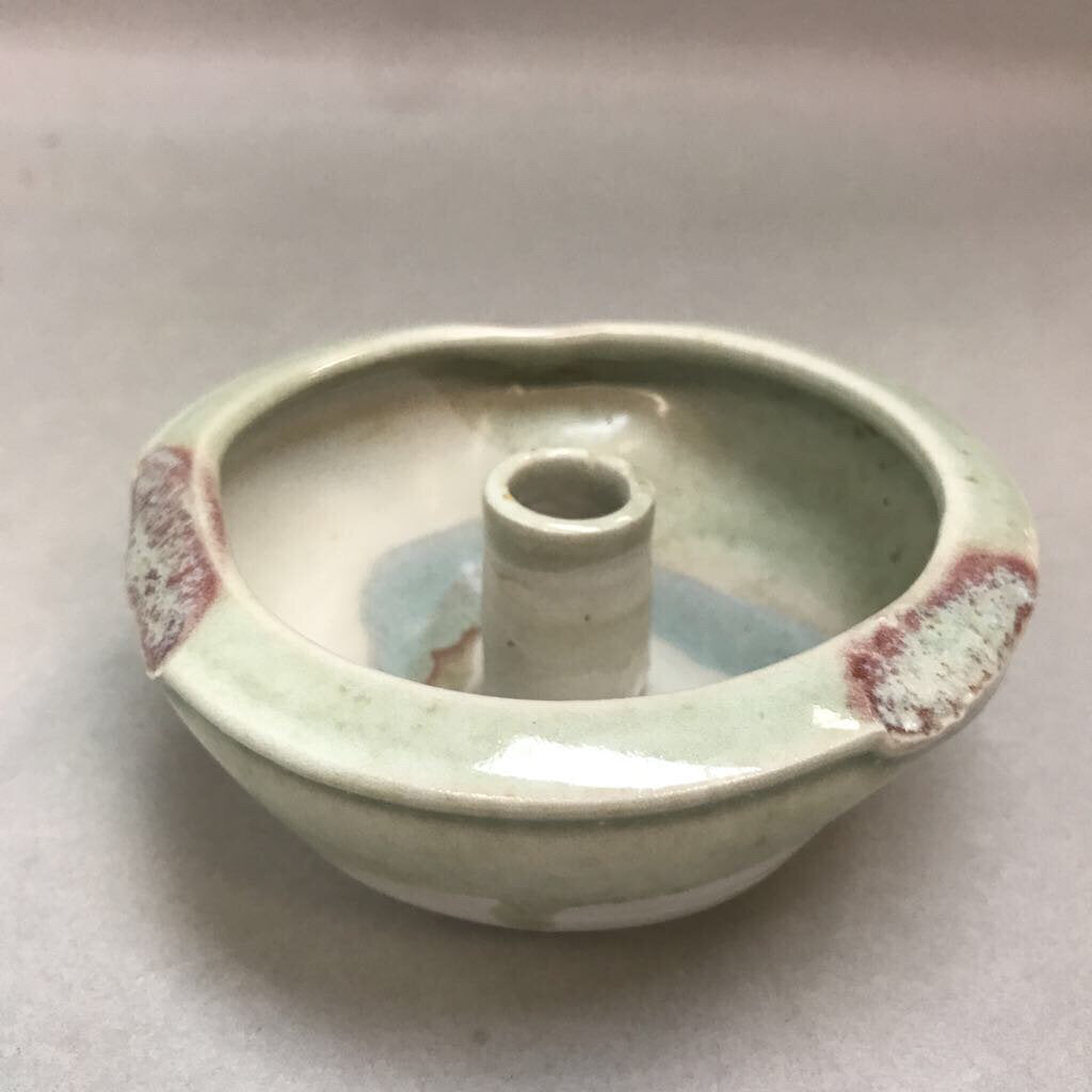 Multicolor Pottery Candle Holder (2x4)