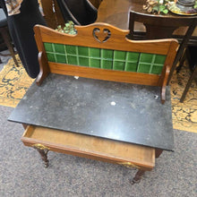 Load image into Gallery viewer, Marble Top Table W/Tile (44x36x18)
