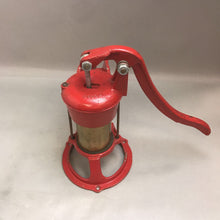 Load image into Gallery viewer, Antique Cast Iron Red Well Water Hand Pump (12&quot;)
