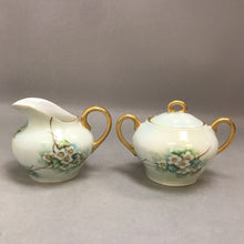 Load image into Gallery viewer, Antique CT Altwasser Germany Yellow Rose Creamer &amp; Sugar (3&quot;)
