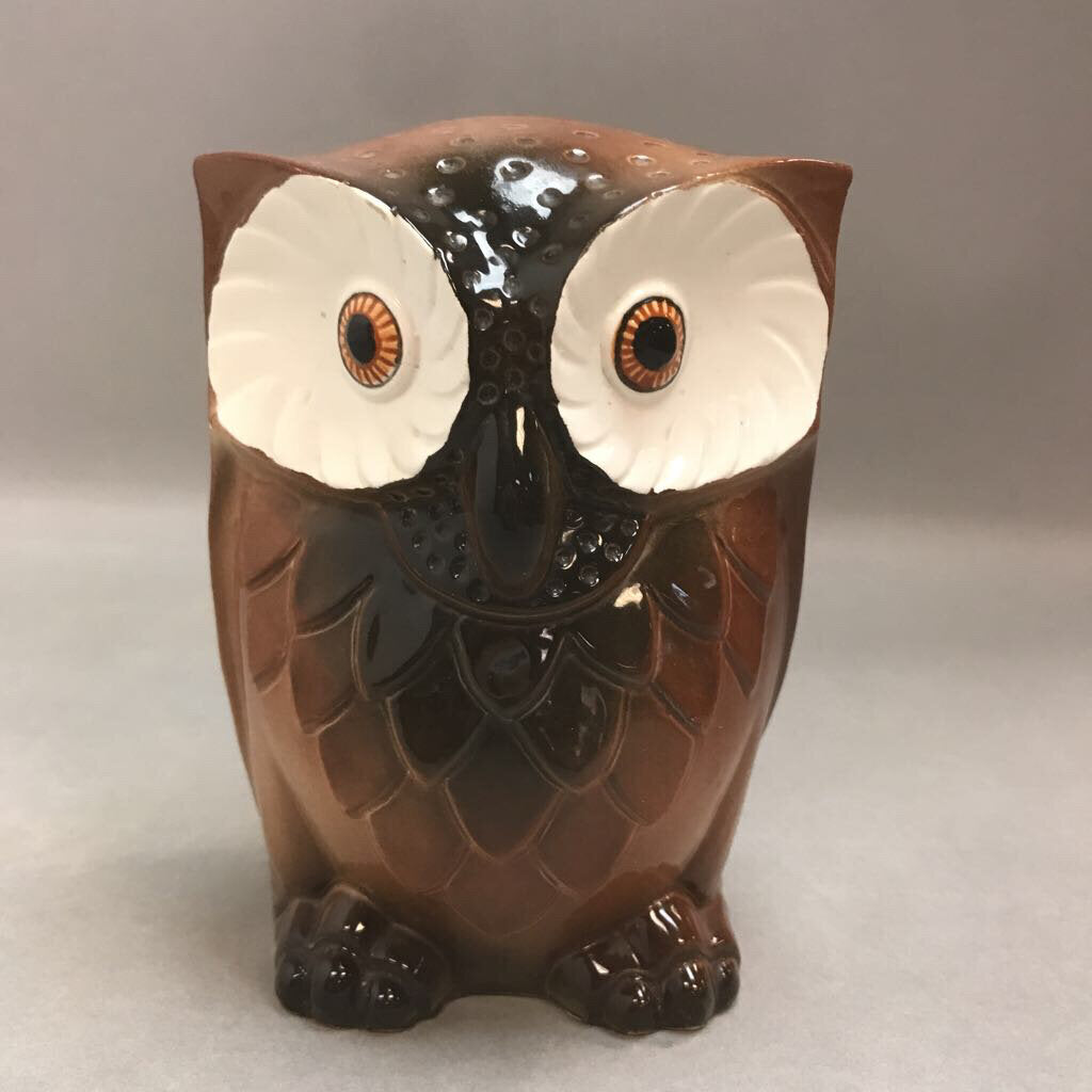 Owl Piggy Bank (6.5in)