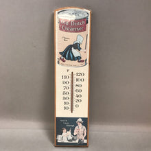 Load image into Gallery viewer, Vintage Ad Thermometer Old Dutch Cleanser (18inx4.5in)
