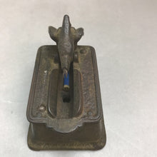 Load image into Gallery viewer, Antique Cast Iron Mechanical Woodpecker Toothpick Dispenser (4inx3in)
