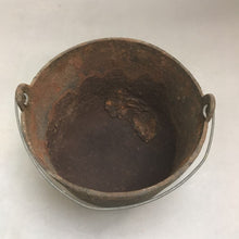 Load image into Gallery viewer, Vintage Cast Iron 3 Legged Cauldron (5x6)
