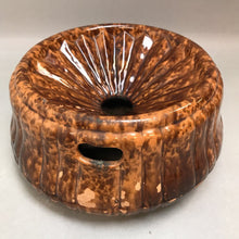 Load image into Gallery viewer, Antique Bennington Rockingham Stoneware Spittoon (5x7)
