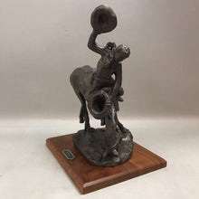 Load image into Gallery viewer, Bronze Sculpture The Bucker and the Buckaroo by Charles Marion Russel (13inx10in)
