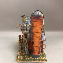Load image into Gallery viewer, Metal Barn Fall-Themed Candle Holder (10inx8.5in)

