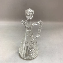 Load image into Gallery viewer, Vintage Crystal Cruet with Stopper (5&quot;)
