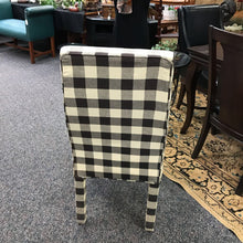 Load image into Gallery viewer, Checkered Upholstered Chair (41x17x25)
