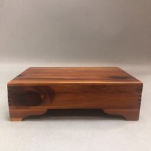 Load image into Gallery viewer, Wooden Rectangular Trinket Box (8inx2in)
