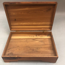 Load image into Gallery viewer, Wooden Rectangular Trinket Box (8inx2in)
