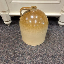 Load image into Gallery viewer, 5 Gallon Salt Glaze Stoneware Crock Jug (16&quot;)
