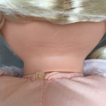 Load image into Gallery viewer, New Vintage Northern Tissue Doll Blonde Hair Pigtails Freckles Nightgown (15")
