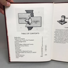 Load image into Gallery viewer, History of Marshall County, Illinois (1983) (11.25x9)
