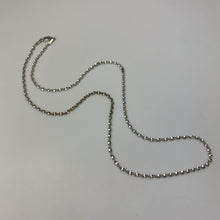 Load image into Gallery viewer, Sterling Diamond Cut Twist Chain Necklace (20&quot;)
