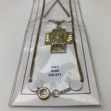 Load image into Gallery viewer, Vintage Holy Name Society Medallion Necklace NIP
