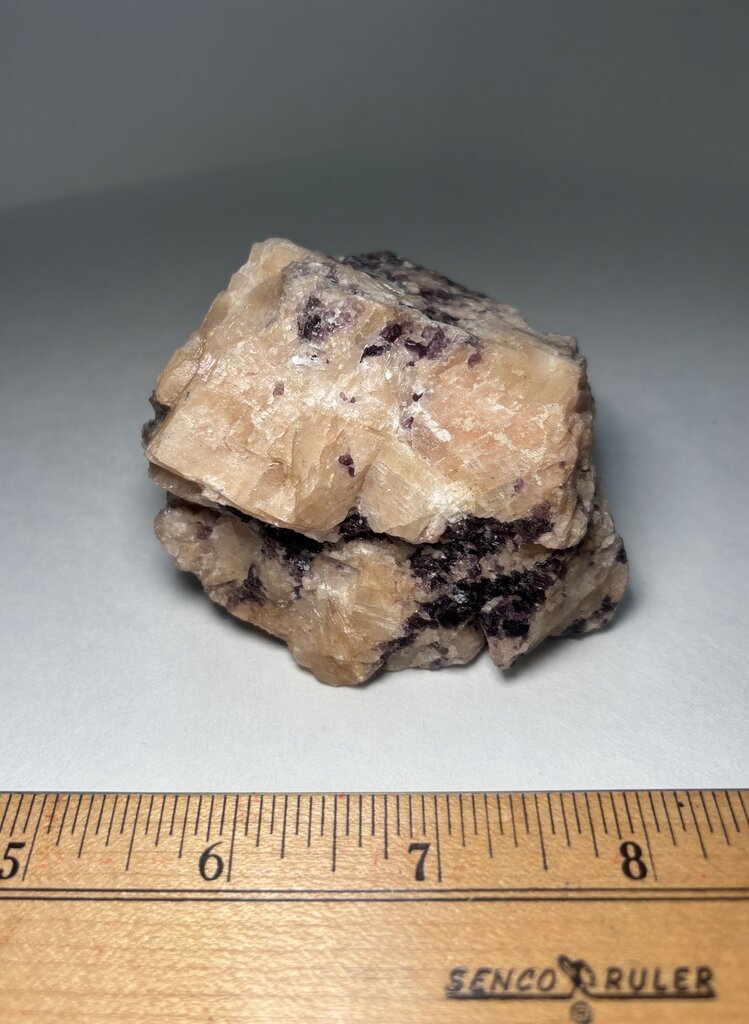 Lepidolite in Quartz