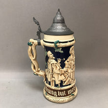 Load image into Gallery viewer, Vintage Beer Stein - Übung tut mehr als Meisterlehre (10&quot;) (As-Is)
