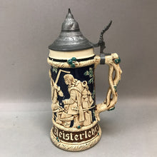 Load image into Gallery viewer, Vintage Beer Stein - Übung tut mehr als Meisterlehre (10") (As-Is)
