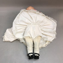 Load image into Gallery viewer, Vintage Composition Baby Doll, Pink Heart Dress (15&quot;)
