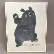 Load image into Gallery viewer, Framed Dancing Bear Canvas Art (20x16)
