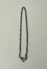 Load image into Gallery viewer, Sterling Twist Chain 9&quot; Bracelet/Anklet
