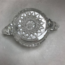 Load image into Gallery viewer, American Brilliant Glass Creamer &amp; Sugar Daisy Pattern (3&quot;)
