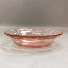 Load image into Gallery viewer, Pink Depression Glass Oval Bowl (2x9x7)
