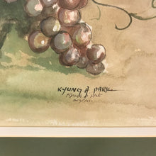 Load image into Gallery viewer, Framed Still Life Signed Kyung Park Print (28x29)
