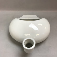 Load image into Gallery viewer, Antique White Porcelain Slipper Bedpan Urinal (16inx11in)
