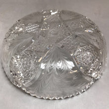 Load image into Gallery viewer, Cut Glass Bowl American Brilliant Period (9.5in)
