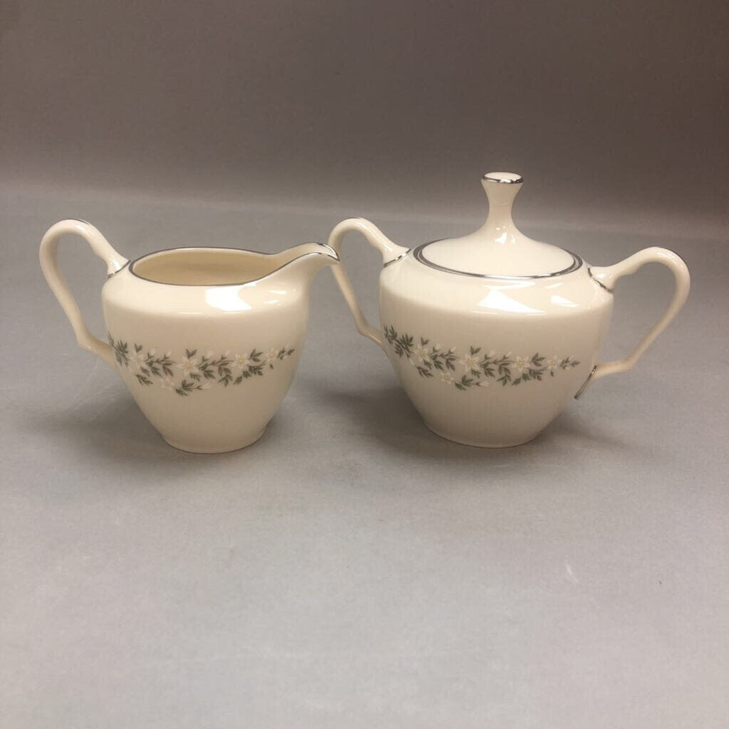 Lenox Brookdale Cream & Sugar Set (3